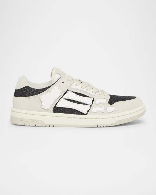 Skel Glitter Low-Top Sneakers